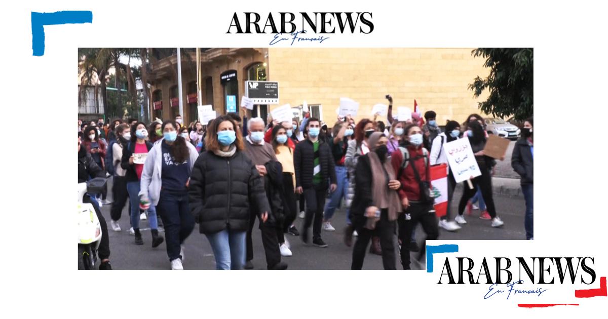 Beyrouth marche pour la Journée des droits des femmes en pleine crise économique Arab News FR